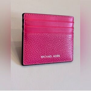 Michael Kors Pink Card Holder